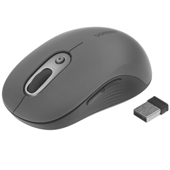  Мышка UGREEN M556 (75128) Wireless Mouse 2.4GHz серый 