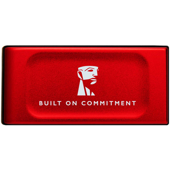  SSD Kingston XS1000R BOC (SXS1000R/1000GA) 1TB, V-NAND, USB 3.2 Gen 2х2 Type-C R/W - 1050/1000 MB/s красный 