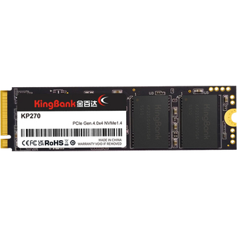  SSD Kingbank KP270 (K5.02.FRY202T202) 2TB NVMe Gen4 x4 (Dram cache, Speed read upto 7400MB/s) RET 