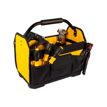  Сумка для инструментов каркасная с жестким пластиковым дном Deli DL586111 7 карманов, без плечевого ремня, ткань Оксфорд 600D 