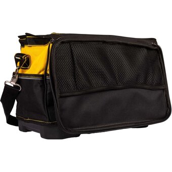  Сумка для инструментов каркасная с жестким пластиковым дном Deli DL586112 14 карманов, плечевой ремень, ткань Оксфорд 600D 