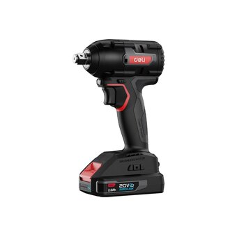  Гайковерт ударный аккумуляторный Deli DE-BS20-1D2 с АКБ и ЗУ 