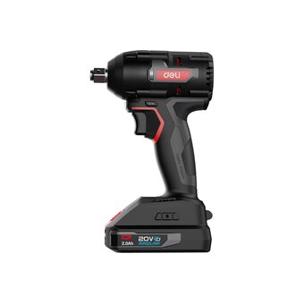  Гайковерт ударный аккумуляторный Deli DE-BS20-1D2 с АКБ и ЗУ 