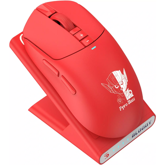  Мышь A4Tech Bloody R72 Ultra Duo Pixels Red белый/красный/рисунок 