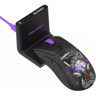  Мышь A4Tech Bloody R73 Ultra Duo черный 