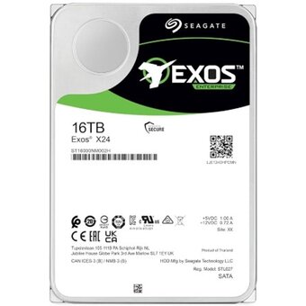  HDD Seagate Exos X24 ST16000NM002H, 16ТБ, SATA III, 3.5" 