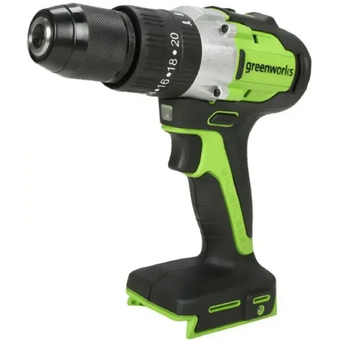  Дрель-шуруповерт Greenworks GD24DD60 (3704107CUA) с АКБ и ЗУ 