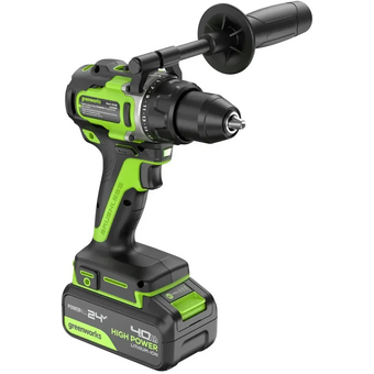  Дрель-шуруповерт Greenworks GD24DD90 (3707507CUB) с АКБ и ЗУ 