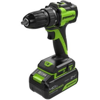  Дрель-шуруповерт Greenworks DD345 (3708307CUB) с АКБ и ЗУ 