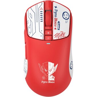 Мышь A4Tech Bloody R72 Pro Pyro Blaze красный/белый/рисунок 