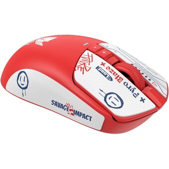  Мышь A4Tech Bloody R72 Pro Pyro Blaze красный/белый/рисунок 