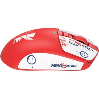  Мышь A4Tech Bloody R72 Pro Pyro Blaze красный/белый/рисунок 