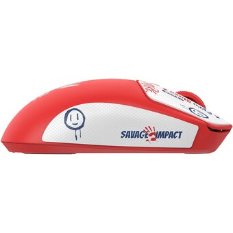  Мышь A4Tech Bloody R72 Pro Pyro Blaze красный/белый/рисунок 