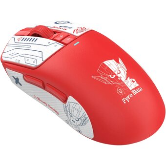 Мышь A4Tech Bloody R72 Pro Pyro Blaze красный/белый/рисунок 