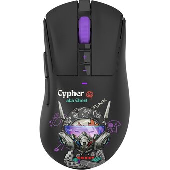  Мышь A4Tech Bloody R73 Pro Cypher Ghost черный/рисунок 