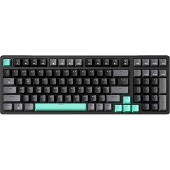  Клавиатура Jegg ZA99 Black/Grey/Green TNT Yellow 