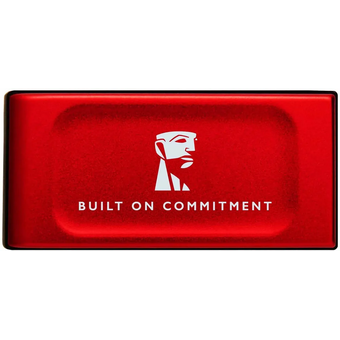  SSD Kingston XS1000 (SXS1000R/2000GA) 2TB, V-NAND, USB 3.2 Gen 2х2 Type-C R/W - 1050/1000 MB/s красный 