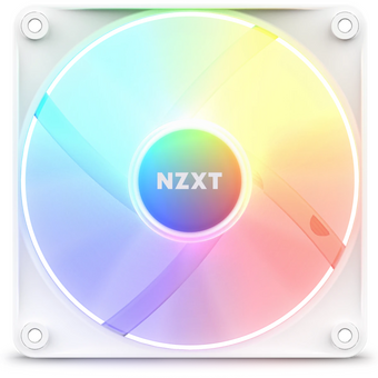  Кулер NZXT F120 RGB Core (RF-C12SF-W1) (120x120x25mm, 4-pin PWM, 78.86CFM, 33.88dBA, 1800RPM, White) 
