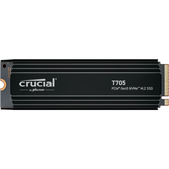  SSD Crucial T705 (CT2000T705SSD5) 2TB PCIe Gen5 NVMe M.2 with heatsink 