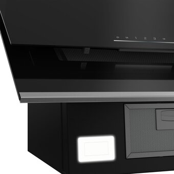  Вытяжка Grundig GDSP2486BBSCH чёрная 