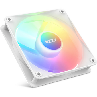  Кулер NZXT F120 RGB Core (RF-C12SF-W1) (120x120x25mm, 4-pin PWM, 78.86CFM, 33.88dBA, 1800RPM, White) 