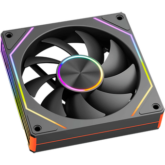  Кулер PcCooler FG120 ARGB BK (120x120x25mm, 4-pin PWM, 54CFM, 28.4dBA, 1800RPM, Black) 