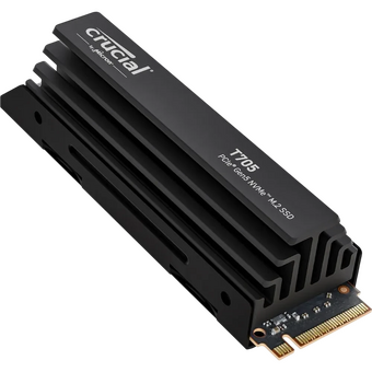  SSD Crucial T705 (CT1000T705SSD5) 1TB PCIe Gen5 NVMe M.2 with heatsink 