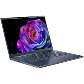  Ноутбук Acer Swift Go 14 AI SFG14-75-58NB (NX.JNBCD.007) Intel Core Ultra 5 226V/16Gb/SSD1Tb/14"/OLED/WUXGA/1920x1200/60Hz/NoOS/Blue 