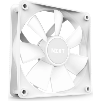  Кулер NZXT F120 RGB Core (RF-C12SF-W1) (120x120x25mm, 4-pin PWM, 78.86CFM, 33.88dBA, 1800RPM, White) 