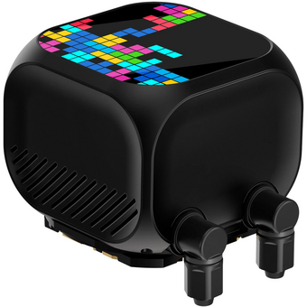  СВО XASTRA LZ360 ARGB BK Intel LGA1851/1700/1200/115X/AM5/AM4 3x120mm ARGB Dot-matrix fan and PUMP,14 port ARGB Controller 