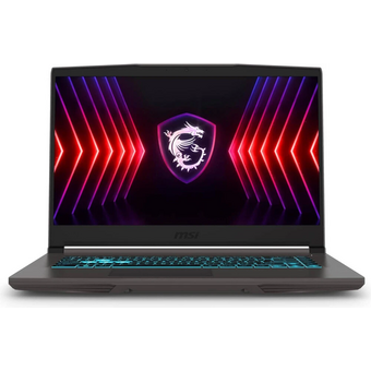  Ноутбук MSI Thin 15 B13VF-3402XRU (9S7-16R831-3402) Core i7 13620H 16Gb SSD512Gb NVIDIA GeForce RTX4060 8Gb 15.6 IPS FHD (1920x1080)FreeDOS grey space 
