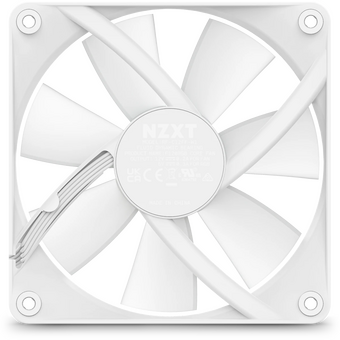  Кулер NZXT F120 RGB Core (RF-C12SF-W1) (120x120x25mm, 4-pin PWM, 78.86CFM, 33.88dBA, 1800RPM, White) 