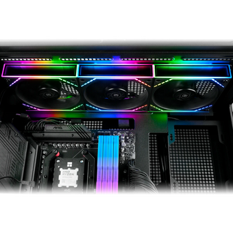  Комплект вентиляторов (3 шт.) Thermalright TL-M12Q X3 (TRTLM12QX3.3P) / ARGB / 120mm PWM 