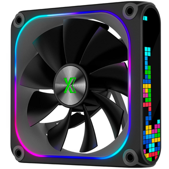  СВО XASTRA LZ360 ARGB BK Intel LGA1851/1700/1200/115X/AM5/AM4 3x120mm ARGB Dot-matrix fan and PUMP,14 port ARGB Controller 