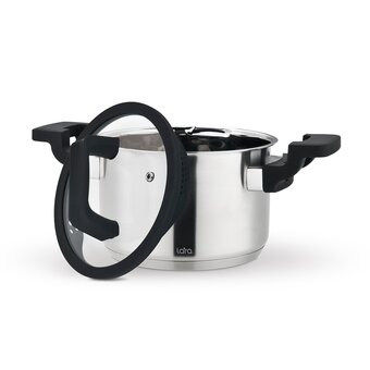  Кастрюля LARA LR02-291 нерж Премиум 