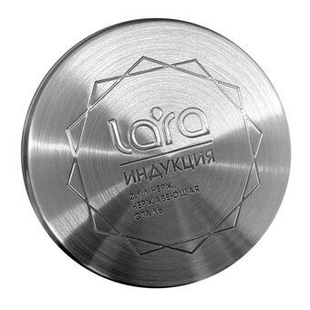  Кастрюля LARA LR02-294 нерж Премиум 
