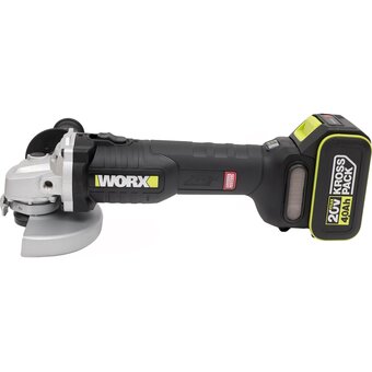  УШМ WORX Professional WU809.3 АКБ+ЗУ 