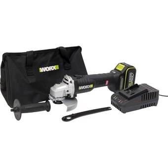  УШМ WORX Professional WU809.3 АКБ+ЗУ 