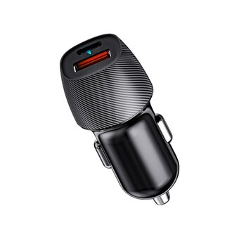  Автомобильное зарядное устройство Rexant 16-0242 черное 