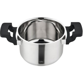  Кастрюля LARA LR02-290 нерж Премиум 