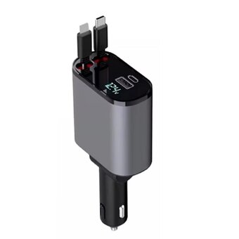  Автомобильная зарядка SmartiNext АPC-XH-X10 черный 