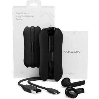  Беспроводные наушники Caweon Grazia CTW11-BK True Wirelessx Черный 