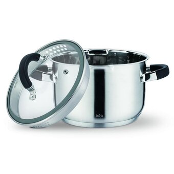  Кастрюля LARA LR02-9002 нерж 