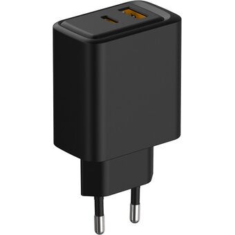  Сетевое зарядное устройство Rexant 18-2219 черное 