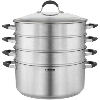  Кастрюля-пароварка Rondell RDS-1815 30.4л. d-32см (с крышкой) стальной 