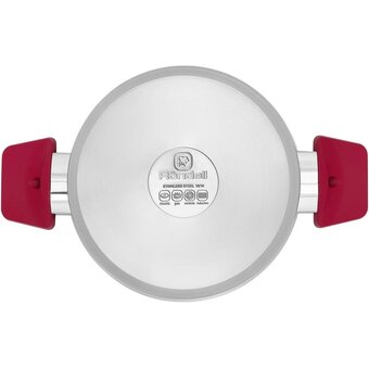  Кастрюля Rondell Strike RDS-815 4.8л. d-24см (с крышкой) стальной 