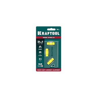  Уровень магнитный KRAFTOOL Mini-Pro 3 (34861-010) 100 мм 