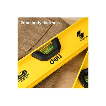  Уровень строительный Deli DL29600G 600мм 