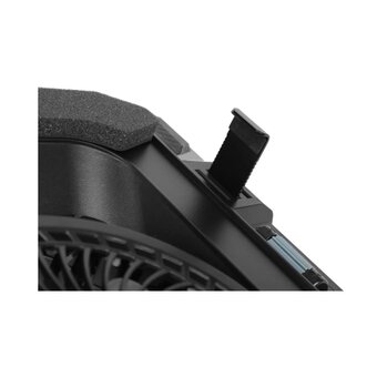  Подставка для ноутбука Digma D-NCP190-1x100RGB черный 