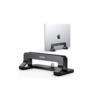  Подставка-держатель вертикальный для ноутбука UGREEN LP258 (25706) Vertical Laptop Stand глубокий черный 